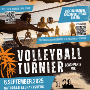 Beachvolleyballturnier Allhartsberg 2025